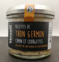 Rillettes de thon germon cumin courgettes 90gr